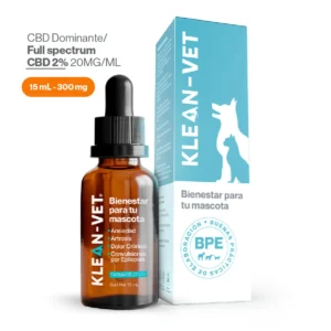 Tratamiento Natural Klean-Vet 15 mL 300 mg 2% para mascotas